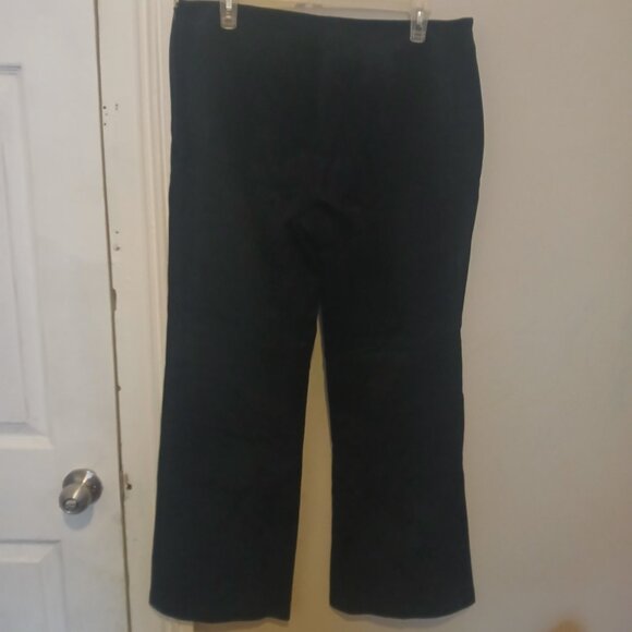 Danier Suade Leather High Rise Flaired pants - Picture 2 of 5